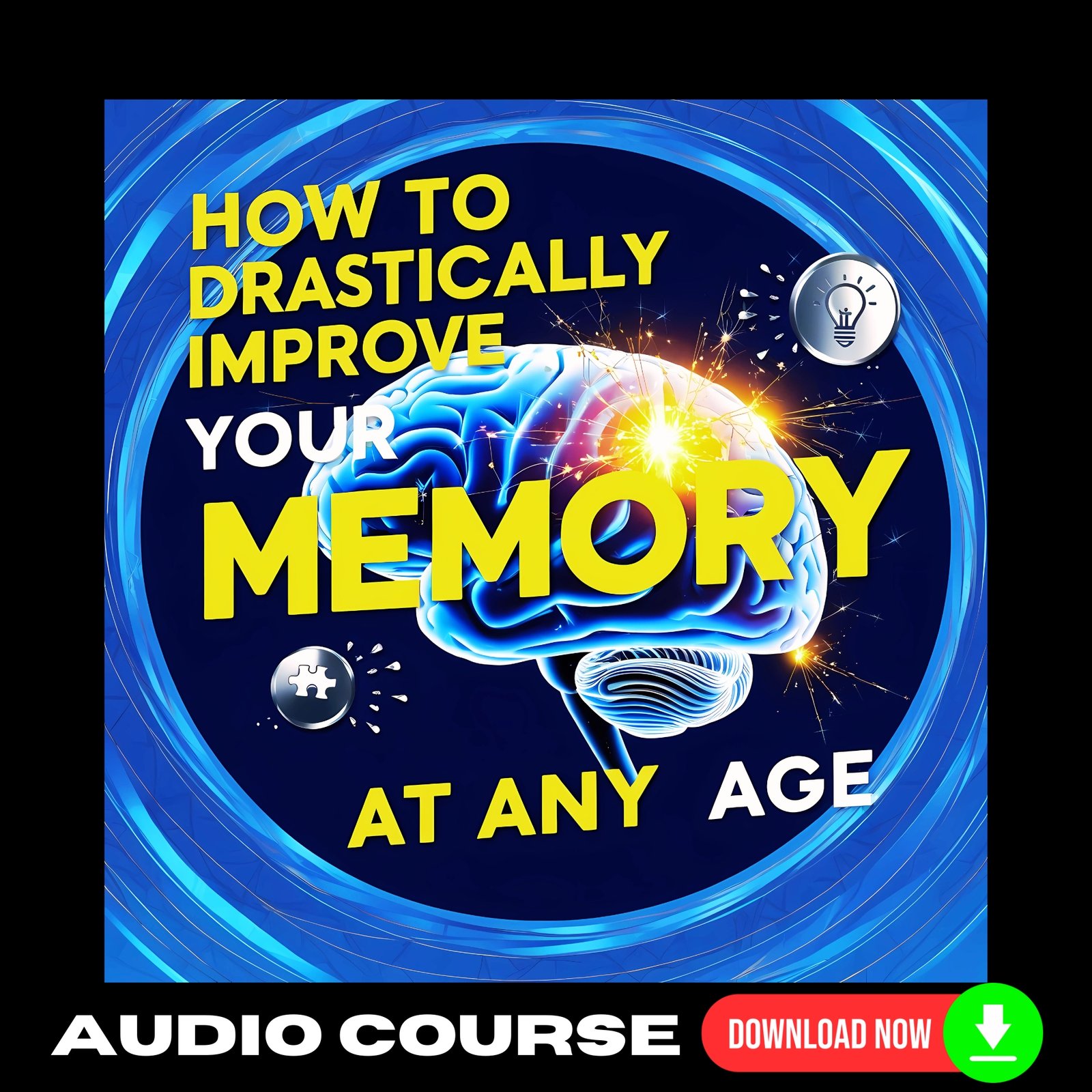 How To Drastically Improve Your Memory At Any Age Upgrade Package (Audio)