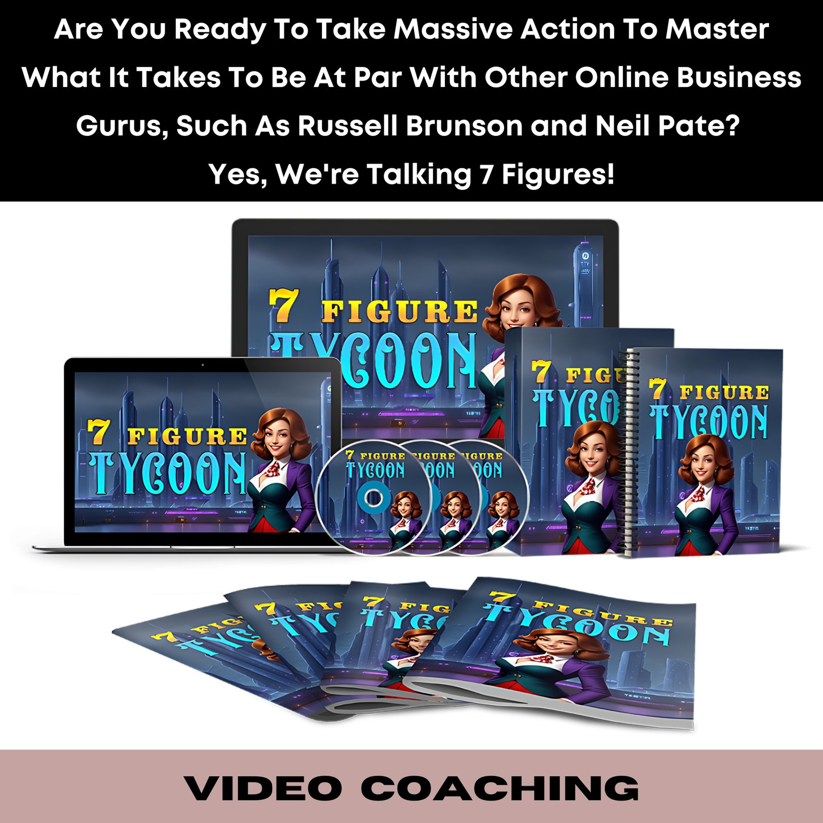 Become a Powerful Millionair - '7 Figure Tycoon' with 32 Dynamic Video Modules From Scratch! - Image 2